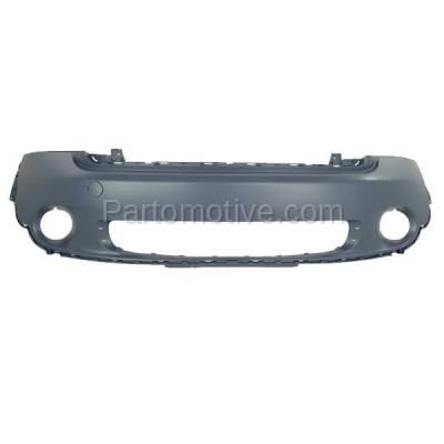 Aftermarket Replacement - BUC-3962FC CAPA 2011-2016 Mini Cooper Countryman/Paceman (Base Model) (Models with Chrome Trim) Front Bumper Cover Assembly Primed Plastic