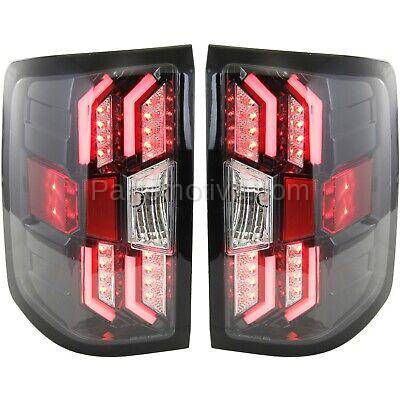 Aftermarket Replacement - KV-STYCV1415LCTL3 Tail Light For 2014-2016 Chevrolet Silverado 2500 HD Set of 2 Left and Right