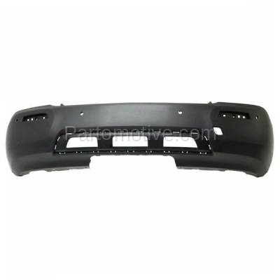 Aftermarket Replacement - BUC-3694RC CAPA 2013-2016 Chevrolet Trax 1.4L/1.8L Rear Bumper Cover Assembly (with Park Assist Sensor Holes) Textured Dark Gray Plastic