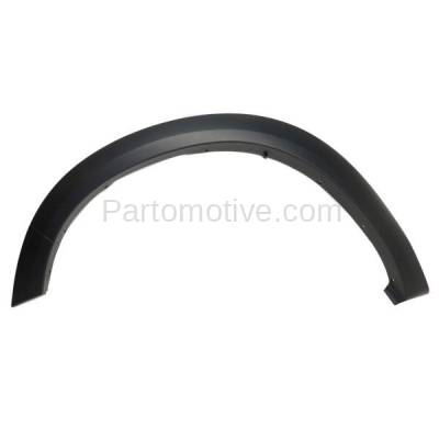 Aftermarket Replacement - FDF-1025LC CAPA 2011-2021 Dodge Ram 1500 Pickup Truck Front Fender Flare Wheel Opening Molding Arch Primed Paintable Plastic Left Driver Side