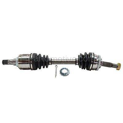 Aftermarket Replacement - KV-RN28160064 CV Axle For 1993-1997 Nissan Altima Front Left Side Manual Transmission 1 Pc