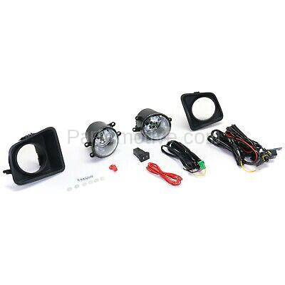 Aftermarket Replacement - KV-STYTY1415FL2 Fog Light Kit For 2014-2015 Toyota Tundra LH & RH Clear Lens