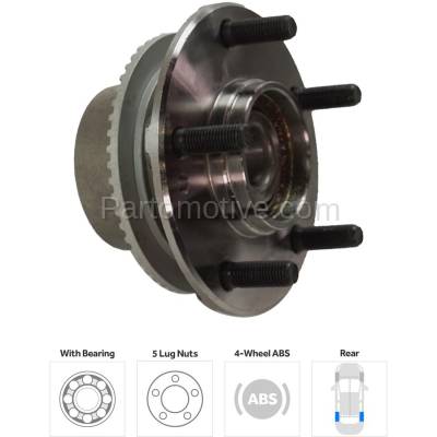 Aftermarket Replacement - KV-RK28590011 Wheel Hub