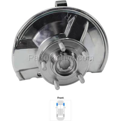 Aftermarket Replacement - KV-RJ28080005 Wheel Hub, 68088498AD
