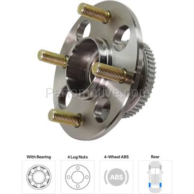 Aftermarket Replacement - KV-RH28590027 Wheel Hub
