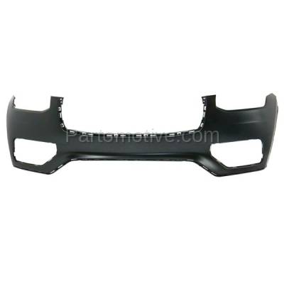 Aftermarket Replacement - BUC-4076FC CAPA 2016-2019 Volvo XC90 (excluding R-Design Models) Front Bumper Cover Assembly without Headlight Washer & Park Assist Sensor Holes