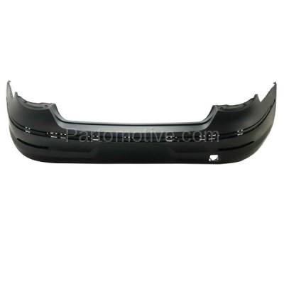 Aftermarket Replacement - BUC-4097RC CAPA 2009-2012 Volkswagen CC & VW Passat CC (Sedan) Rear Bumper Cover Assembly without Park Assist Sensor Holes Primed