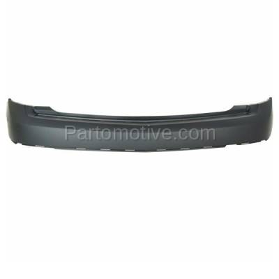 Aftermarket Replacement - BUC-3691RC CAPA 2013-2016 Cadillac SRX Rear Upper Bumper Cover Assembly (without Park Assist Sensor Holes) Primed Paint to Match Plastic