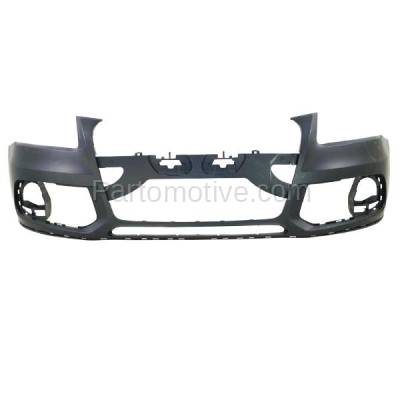 Aftermarket Replacement - BUC-3544FC CAPA 2013-2017 Audi Q5 (without S-Line) Front Bumper Cover Assembly (with Park Assist Sensor Holes) (without Headlight Washer) Primed