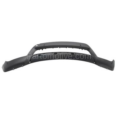 Aftermarket Replacement - BUC-3595FC CAPA 2011-2013 BMW X5 (without M Sport Package) Front Lower Bumper Cover Assembly (with Park Assist Sensor Holes) Dark Gray Textured Plastic