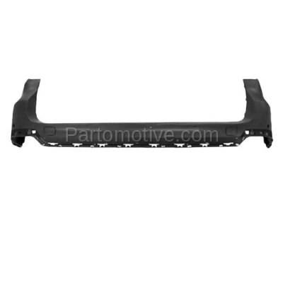 Aftermarket Replacement - BUC-3603RC CAPA 2014-2018 BMW X5 without M Sport (For Luxury & X Line Model) Rear Upper Bumper Cover Assembly with Park Distance Sensor Holes