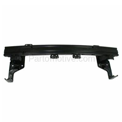 Aftermarket Replacement - BRF-1176FC CAPA 2013-2016 Ford Fusion (For Models with Tow Hook) Sedan Front Bumper Impact Face Bar Crossmember Reinforcement Primed Steel