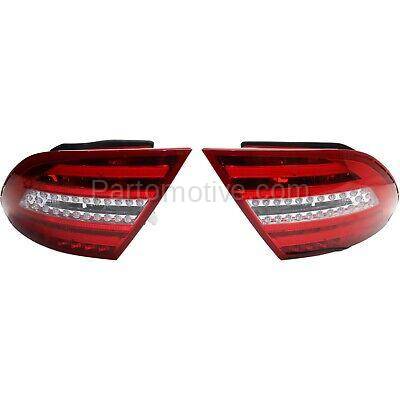 Aftermarket Replacement - KV-STYBZ1213LCTL1 Tail Light For 2012-2013 Mercedes Benz C250 Driver and Passenger Side