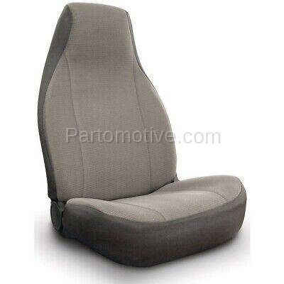 Aftermarket Replacement - KV-4WDK0251109GY Seat Cover For 2007-2010 Jeep Wrangler 4WD Pros K025-11-09GY Set of 2 Front Row