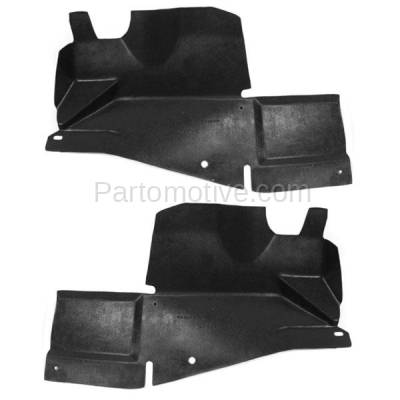 Aftermarket Replacement - ESS-1232L & ESS-1232R 00-11 Chevy Impala Engine Splash Shield Under Cover Undercar Left Right SET PAIR