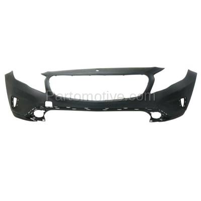 Aftermarket Replacement - BUC-3934FC CAPA 2015-2017 Mercedes-Benz GLA250 (without AMG Styling Package) Front Bumper Cover Assembly without Park Assist Sensor Holes
