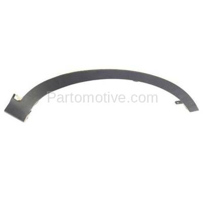 Aftermarket Replacement - FDF-1059LC CAPA 2013-2015 Toyota RAV4 (USA Built) Front Fender Flare Wheel Opening Molding Trim Black Textured Plastic Left Driver Side