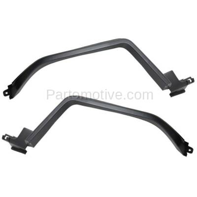 Aftermarket Replacement - FDF-1060LC & FDF-1060RC CAPA 2007-2014 Toyota FJ Cruiser (Base, Trail Teams Special Edition, TRD) Front Fender Flare Wheel Opening Molding SET PAIR Left & Right Side