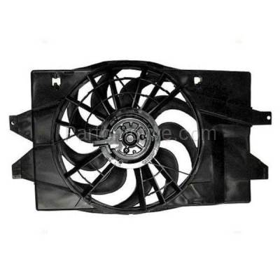 Aftermarket Replacement - FMA-1095 93 94 95 Town & Country Caravan Radiator AC Condenser Cooling Fan Motor Assembly