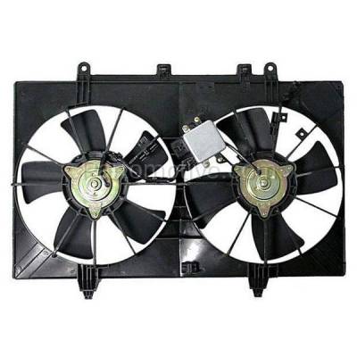 TYC - FMA-1264TY TYC Radiator AC Condenser Cooling Fan Motor Assy For 06 07 08 Infiniti M-35 M-45
