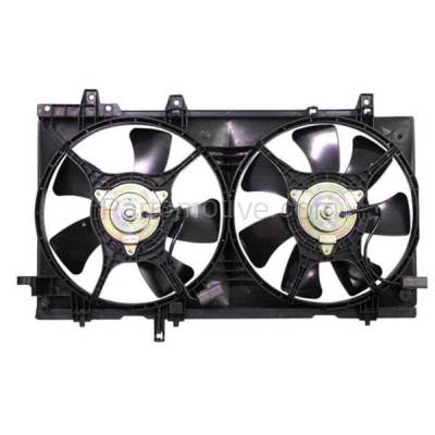TYC - FMA-1432TY TYC 03-08 Forester NON-TURBO Dual Radiator A/C Condenser Cooling Fan Motor Assy