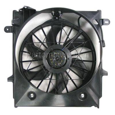 TYC - FMA-1147TY TYC 01-11 Ranger Pickup Truck with AC Radiator Condenser Cooling Fan Motor Assy