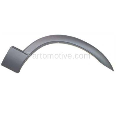 Aftermarket Replacement - FDF-1040R 2002-2005 Ford Explorer (Eddie Bauer, Limited, XLT) Front Fender Flare Wheel Opening Molding Trim Right Passenger Side
