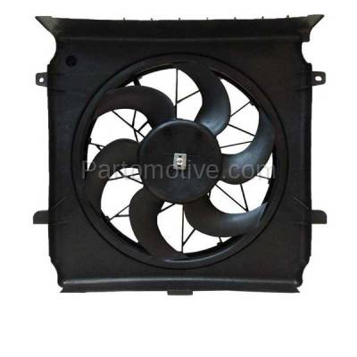 Aftermarket Replacement - FMA-1588 RADIATOR FAN ASSEMBLY FOR MODELS WITHOUT HEAVY DUTY COOLING CH3117104