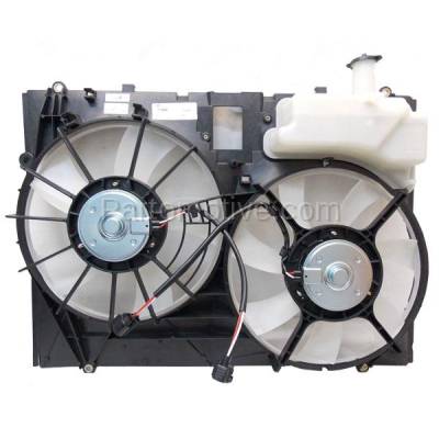 TYC - FMA-1484TY TYC 06 Sienna 3.3L (From 9-05) Dual Radiator AC Condenser Cooling Fan Motor Assy