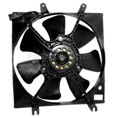 TYC - FMA-1280TY TYC 00-01 Spectra (To 2/01) 98-01 Sephia Radiator Engine Cooling Fan Motor Assy