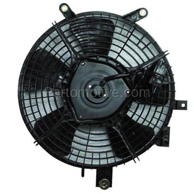 TYC - FMA-1050TY TYC 95-01 Chevy/Geo Metro A/C Condenser Cooling Fan Motor Assy & Shroud 91171585