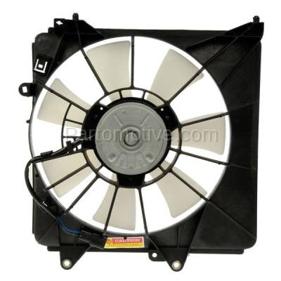 TYC - FMA-1213TY TYC 09-13 Honda FIT w/ Manual Transmission A/C Condenser Cooling Fan Motor Assy