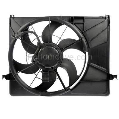 TYC - FMA-1251TY TYC 06 07 08 Azera 3.8L Radiator AC Condenser Cooling Fan Motor Assy 25380-3L280