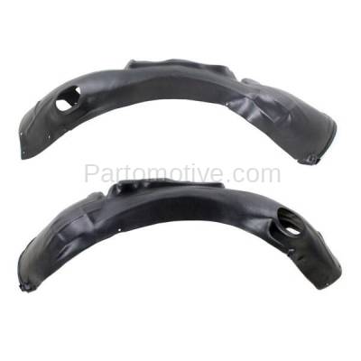 Aftermarket Replacement - IFD-1032L & IFD-1032R 07-11 S6 Front Splash Shield Inner Fender Liner Panel Left & Right Side SET PAIR