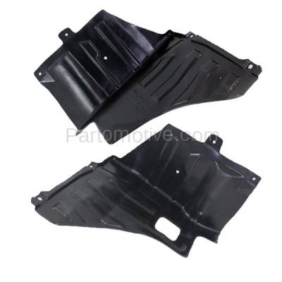 Aftermarket Replacement - ESS-1568L & ESS-1568R 04-08 Forenza & Reno Engine Splash Shield Under Cover Guard Left Right SET PAIR