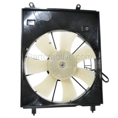 Aftermarket Replacement - FMA-1455 98-03 Sienna 3.0L V6 Radiator Engine Cooling Fan Motor Assembly w/ Blade Shroud