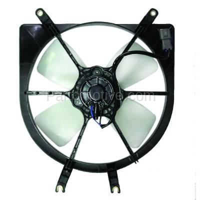 Aftermarket Replacement - FMA-1165 92 93 94 95 96 97 98 Civic (DENSO) Radiator Engine Cooling Fan Motor Assembly