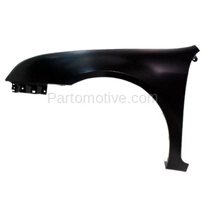 Aftermarket Replacement - FDR-1342L 2006-2009 Ford Fusion & Mercury Milan (2.3L & 3.0L) Front Fender Quarter Panel (without Molding Holes) Steel Left Driver Side