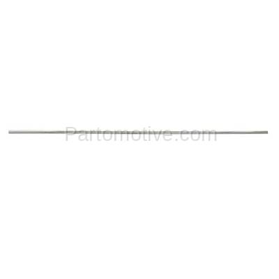 Aftermarket Replacement - DMB-1054FR E-CLASS 10-13 Front Door Molding Beltline Weatherstrip Right Passenger Side