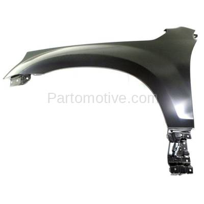Aftermarket Replacement - FDR-1371LC CAPA 2006-2013 Suzuki Grand Vitara (2.4 & 2.7 & 3.2 Liter Engine) Front Fender Quarter Panel Steel (without Side Lamp Hole) Left Driver Side