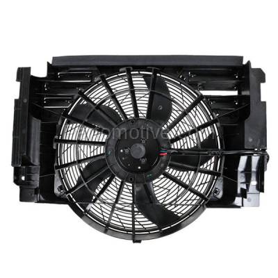 TYC - FMA-1031TY TYC 00 01 02 03 04 05 06 BMW X5 AC Condenser Cooling Fan Motor Assy Blade Shroud