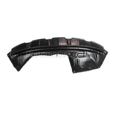 Aftermarket Replacement - ESS-1630C CAPA For 07-10 Sienna Front Engine Splash Shield Under Cover Guard 5144108020