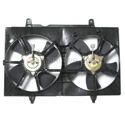 TYC - FMA-1407TY TYC 04 05 06 07 08 09 Quest Dual Radiator & A/C Condenser Cooling Fan Motor Assy