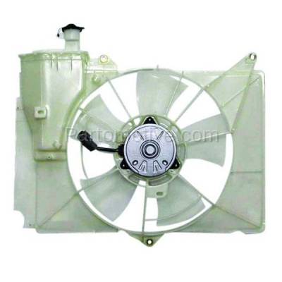 TYC - FMA-1475TY TYC 00-05 Echo & 04-06 Scion xA xB Radiator A/C Condenser Cooling Fan Motor Assy