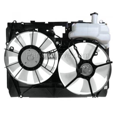 TYC - FMA-1478TY TYC 04-05 Sienna (with TOWING) Dual Radiator AC Condenser Cooling Fan Motor Assy