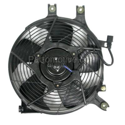 TYC - FMA-1350TY TYC 98 99 00 01 02 03 04 Montero Sport V6 A/C Condenser Cooling Fan Motor Assy