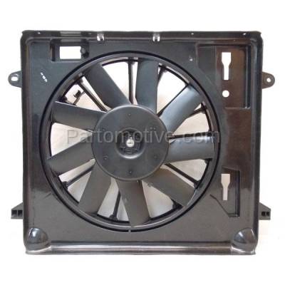 TYC - FMA-1275TY TYC 07 08 09 10 11 Wrangler 3.8L Radiator A/C Condenser Cooling Fan Motor Assy