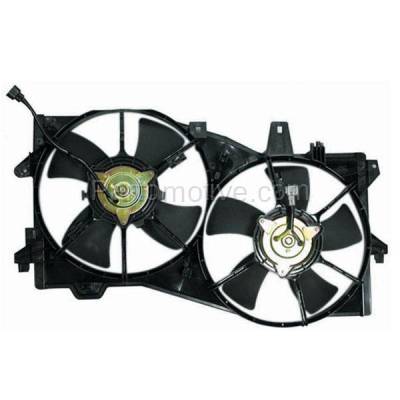 TYC - FMA-1375TY TYC 02-06 Mazda MPV (without Tow) Radiator A/C Condenser Cooling Fan Motor Assy