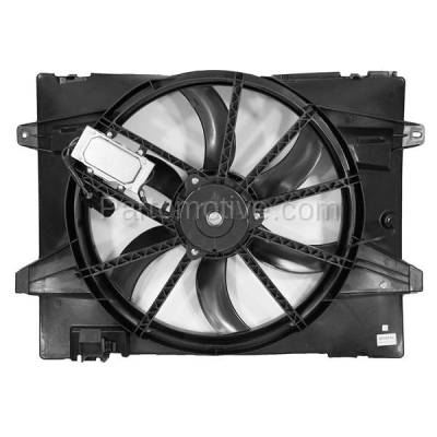 TYC - FMA-1145TY TYC 06-11 Crown Vic. Grand Marquis Radiator A/C Condenser Cooling Fan Motor Assy