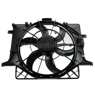 TYC - FMA-1254TY TYC 10 11 12 Genesis Coupe 2.0L L4 Radiator A/C Condenser Cooling Fan Motor Assy